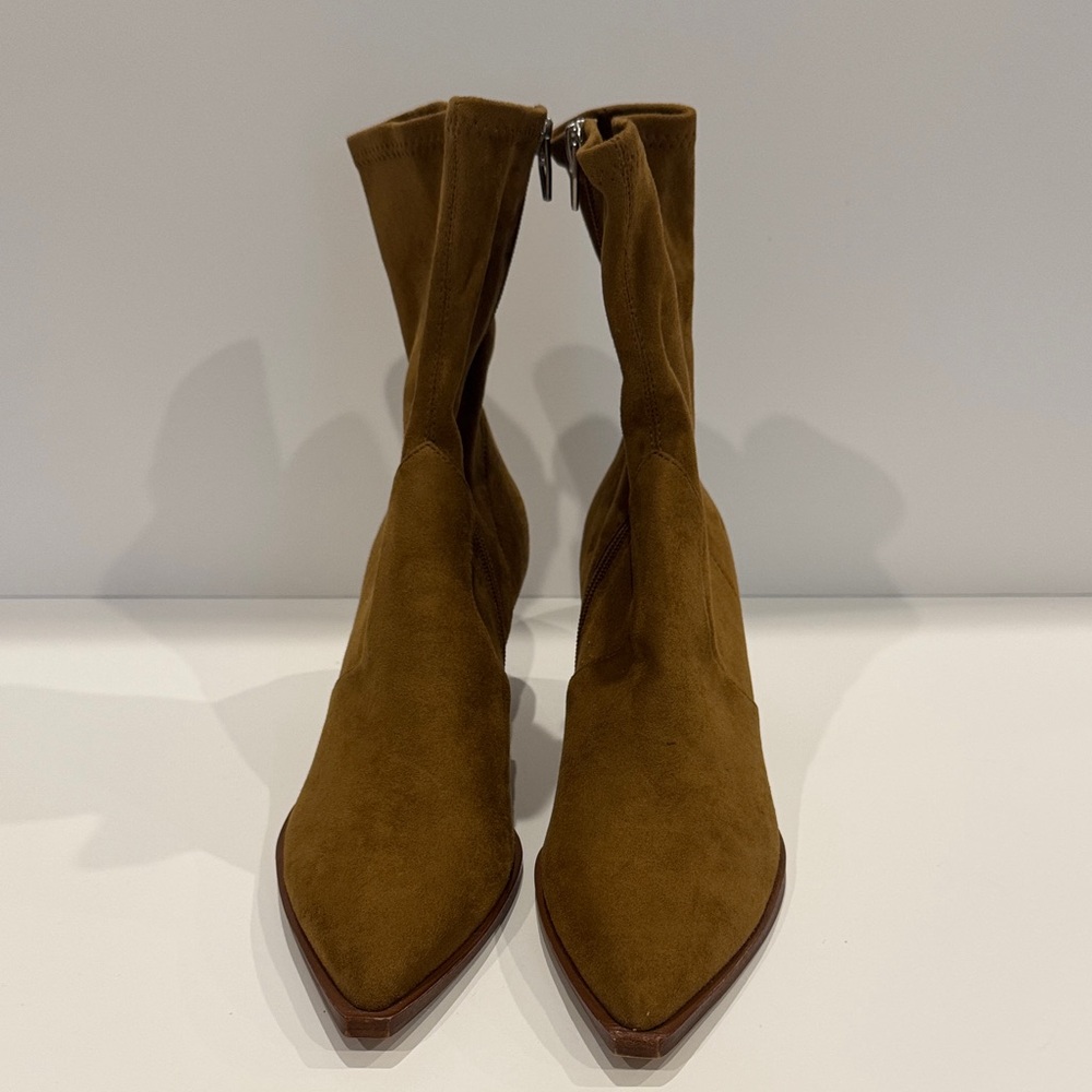 Dolce Vita Brown Suede Ankle Boots